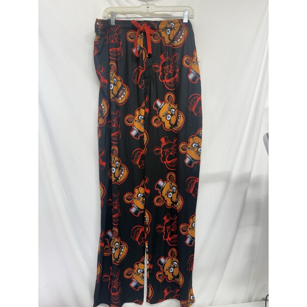 Men's Five Nights At Freddy's Pajama Sleep Pants 2XL Polyester Blend
